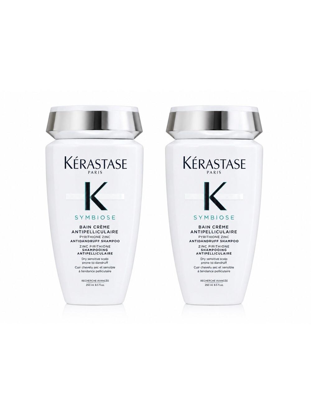 Kerastase Symbiose Bain Creme Antidandruff Shampoo 250ml 8.5oz Duo Set